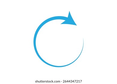 CIRCLE Arrow black icon .circle arrows. circular arrow icon, refresh, reload