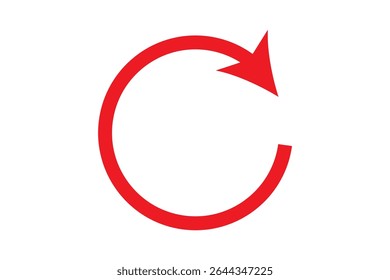 CIRCLE Arrow black icon .circle arrows. circular arrow icon, refresh, reload