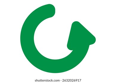 Kreispfeil Clipart einzeln Schablone Recycling-Symbol 