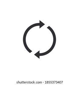 Circle arrow. Direction of travel. Circular motion. Reset icon. Update sign. Repeat icon. Reload. Transaction. Data exchange. History icon. Countdown time. Environment. Reuse icon. Arrow. Refresh