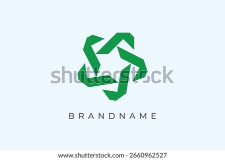 Circle arrow financial logo design inspiration.