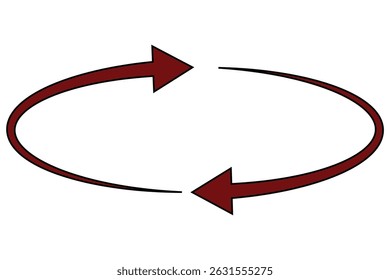 circle arrow icon in different styles such as thin line, thick line . set of circle arrow vector.
