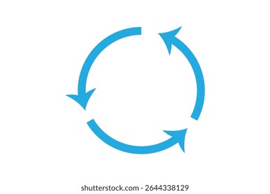 circle arrow icon graphic design