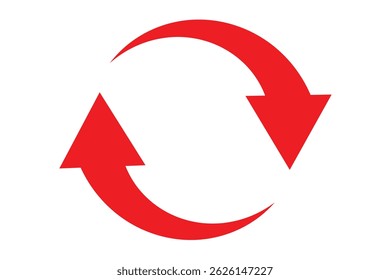 Symbolsatz für Kreispfeil. Symbol für das erneute Laden, Aktualisieren, Laden, Recyceln und Wiederholen.