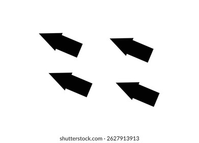 Circle arrow icon set. Symbol of reload, refresh,
