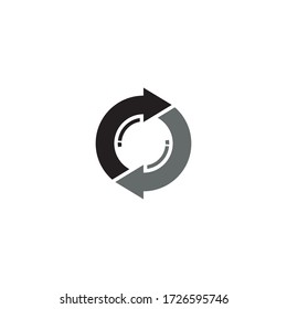 Circle Arrow logo / icon design