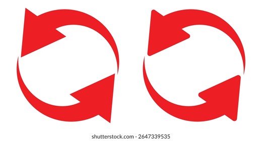 Circle arrow. Recycle, repeat, refresh icon. Circle arrow icon.
