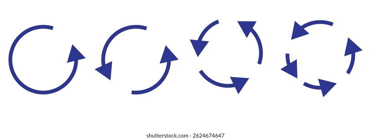 Circle Arrow Rotation for Adaptability Icon