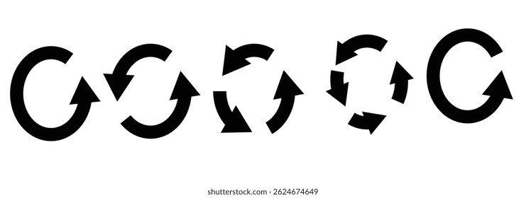 Symbol "Kreispfeildrehung für Anpassungsfähigkeit"