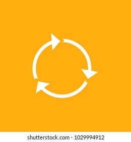 Circle Arrow, stock vector, eps10.