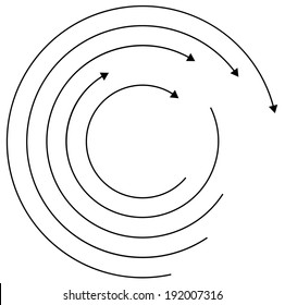 circle arrows clip-art