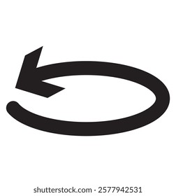 Circle arrows icon . different circular arrows of white background. Black color, different thickness. Recycle icon, refresh design eps 10 