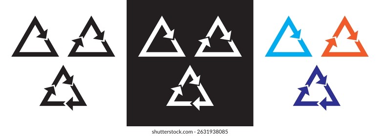 Circle arrows icon . Reload sign, repeat icon, rotate arrow icon. Vector for websites, mobile interfaces, presentations, banner, visual branding etc. Vector illustration.EPS 10