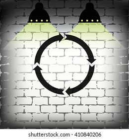 Circle arrows for infographic.
