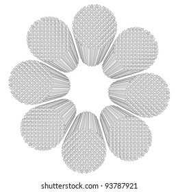 Circle art figure