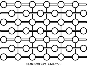 circle art plus pattern in vector
