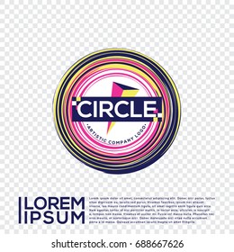 Circle Artistic Company Logo Vector