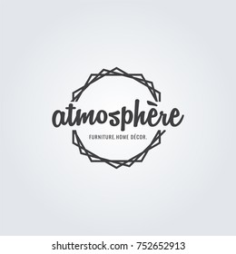 Circle atmosphere vector ornament