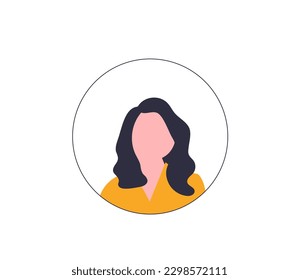 Circle avatars with young people's faces portraits of diverse men and women of different races user profiles round icons with happy smiling humans colored flat vector illustration