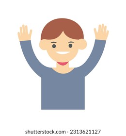 Círculo de avatares con caras de jóvenes. Retratos de hombres y mujeres diversos. Conjunto de perfiles de usuario. Iconos redondos con humanos sonrientes felices. Ilustración vectorial plana de color