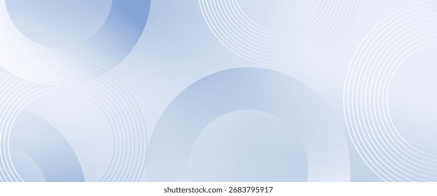 circle background. Abstract blue modern background with circle line elements. overlapping circle background.
