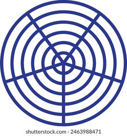 circle background art design eps 10