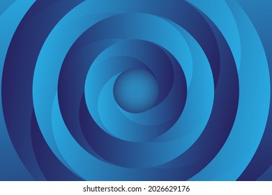Kreishintergrund mit blauer Farbe 