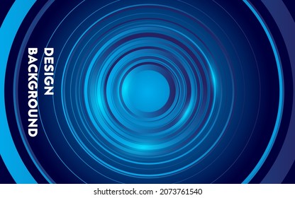 
circle background with blue gradient. like metal