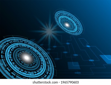 Circle background, composed of different style rings, arranged beautifully, artwork, vector illustration for creating wallpaper.