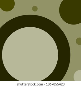 a circle background design with a calm color.