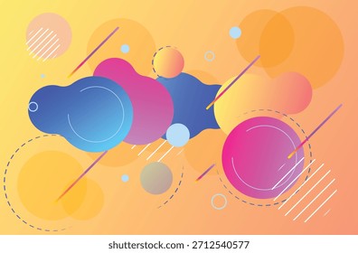 circle background design, can use for cover book and web design