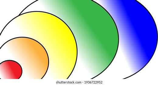 
circle background with gradient color
