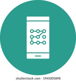 Circle Background icon vector image. Can also be used for network and data sharing. Suitable for use on web apps, mobile apps and print media.