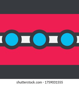 Circle Background vector desing.Blue circle.