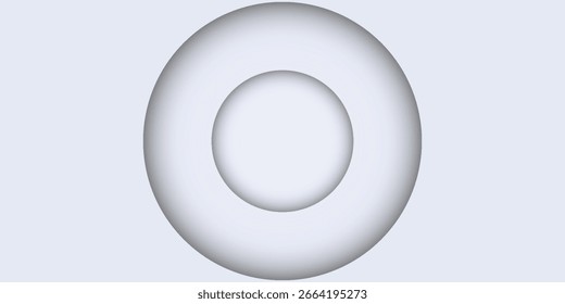 fundo do círculo com cor branca. fundo do vetor
