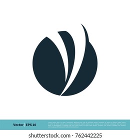 Circle Ball / Earth, Globe Icon Vector Logo Template Illustration Design. Vector EPS 10.