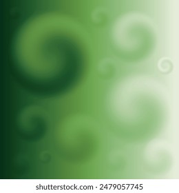 Circle banner with green gradient isolated. Vector. Fluid gradients for banners, brochures, covers. Abstract shapes. Colorful bright neon template. Dynamic green color.