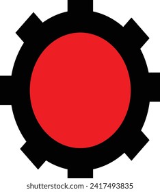 circle battery shield graphic icon