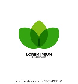 Circle Beautiful Flower Vector Illustration Design Clipart Symbol Logo Template.