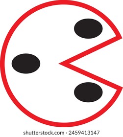 circle in black design 10 EPS