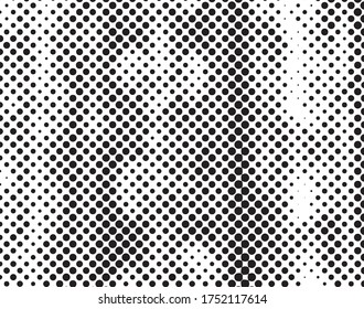Circle black halftone Vektorhintergrund Free Vektor