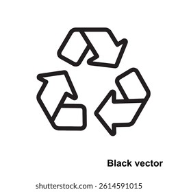 circle black icon, vector Illustration 
