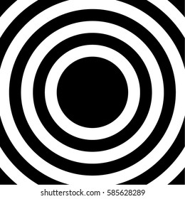 circle black and white stripes darts target vector background
