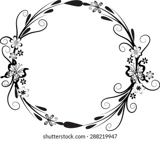 Circle Border Design Stock Vector (Royalty Free) 288219947 | Shutterstock