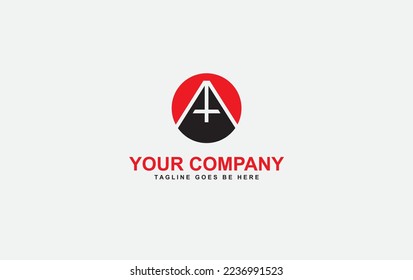 Logo der Circle-Marke Symbol und einfaches, elegantes Logo-Design des flachen Symbols Vektorsymbol-Icon-Buchstaben Double AA