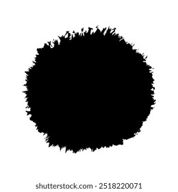 circle brush marks, stain ink, hand drawn paint, artistic brush