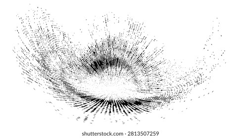Circle brush stroke borders, Round grunge halftone abstract.Dots texture, Tie Dye Swirl. Splatter Paint Texture. Scratch, Grain, Spray Blot of Ink.eps