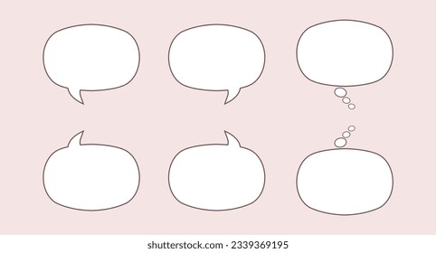 Circle bubble text vector design