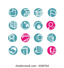 circle building icons