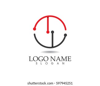 Circle business logo concept